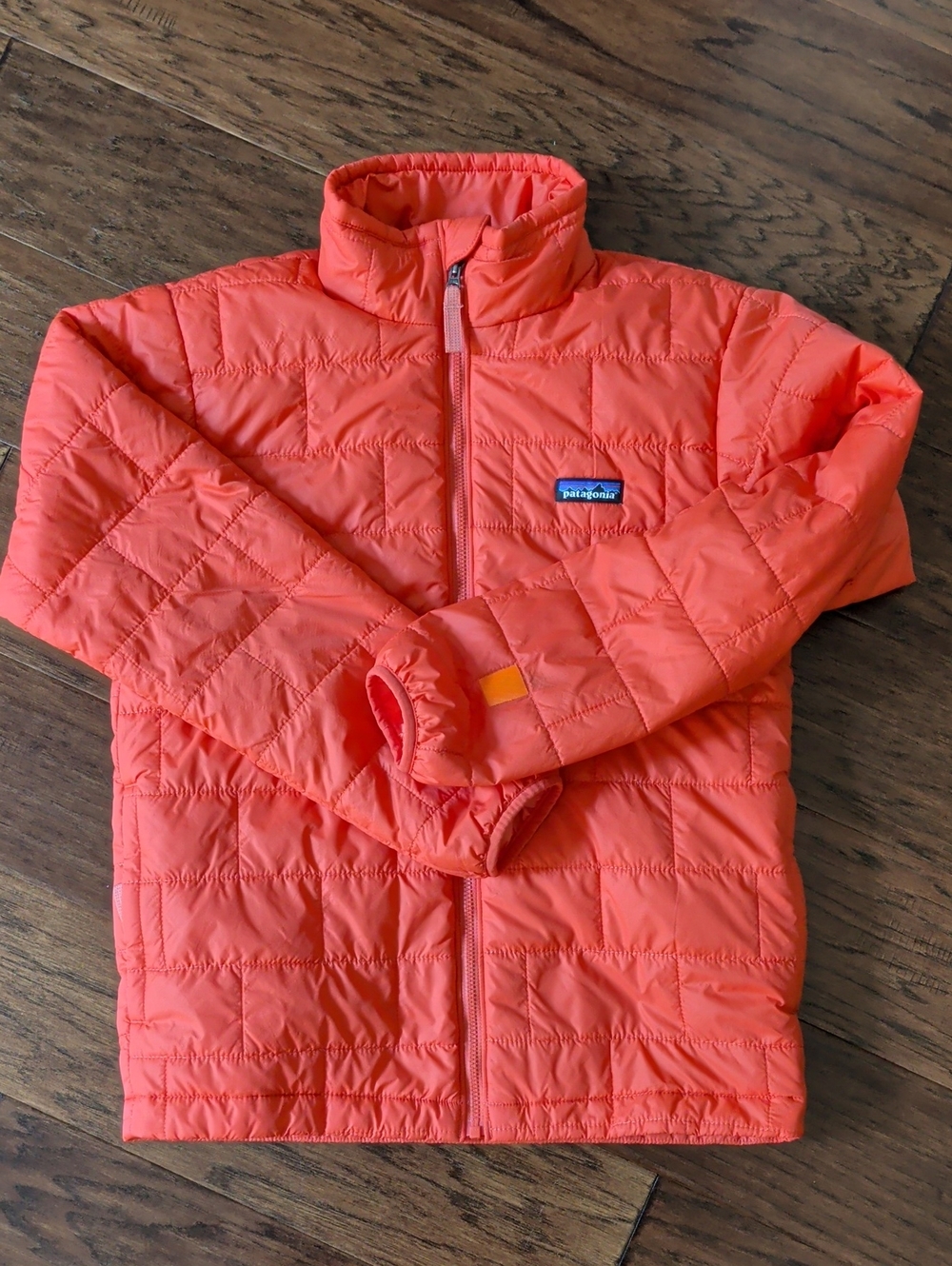 Patagonia Kids Pimento Red Nano Quilted Puffer Jacket L(12)